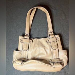 Tignanello Classic Tan Shoulder Bag